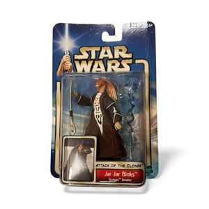 NEW Star Wars Attack of the Clones Jar Jar Binks Gungan Senator